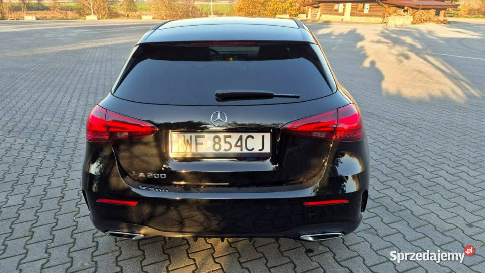 Mercedes A 200 Salon Pakiet AMG Line Przebieg asystent pasa ruchu