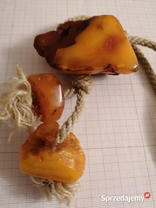 Wisior bursztyn bałtycki Białystok