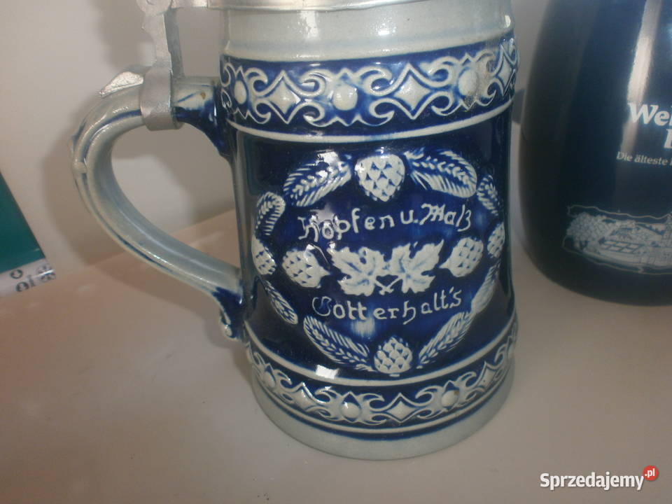 kobalt kufel do piwa Niemieckie lubuskie