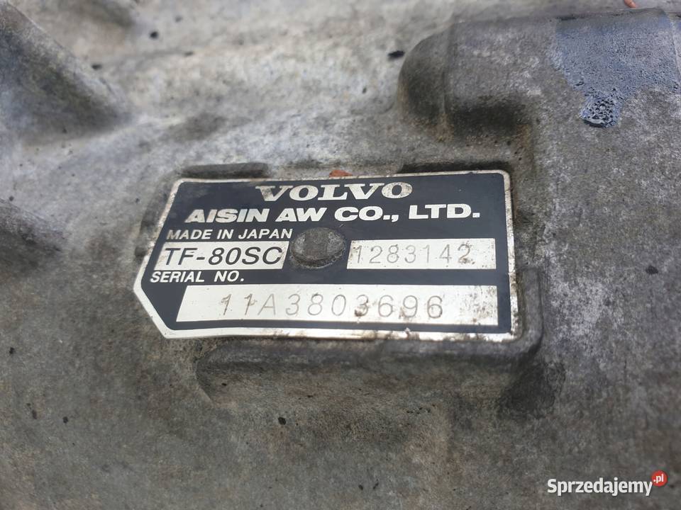 AUTOMATYCZNA SKRZYNIA BIEGÓW Volvo V60 S60 II 20 Rudka