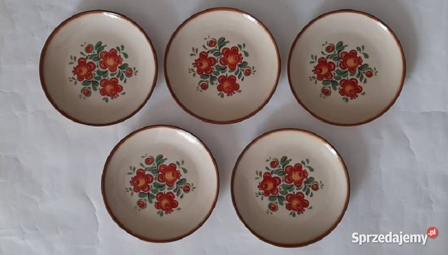 Talerze deserowe zostało 5 sztuki Konstancin-Jeziorna sprzedam