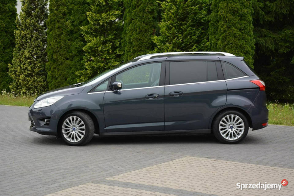 Ford Grand C biXenon Navi Skóry elKlapa Sony elektrochrom. lusterko wst. mazowieckie Ostrów Mazowiecka
