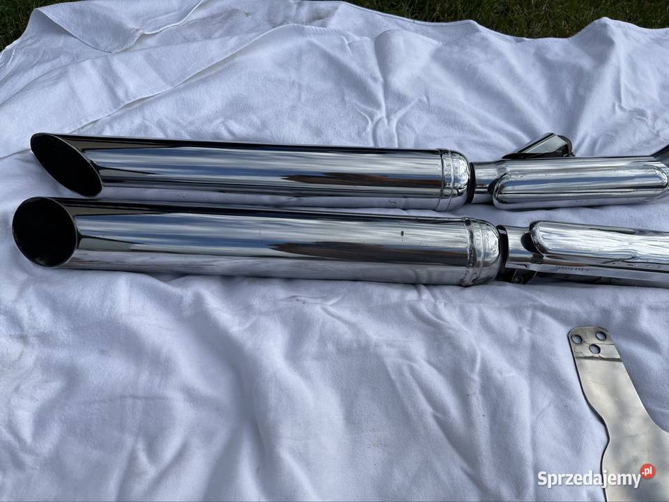 Wydech Yamaha Birago 125250 silvertail Tłumiki Łazy