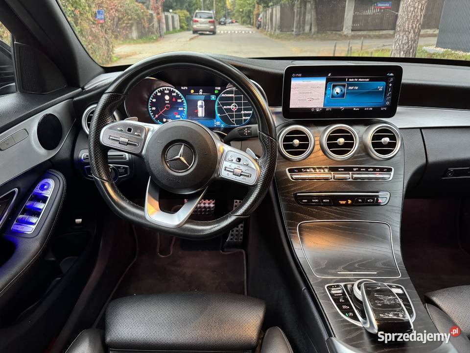 MercedesBenz Klasa C C200D AMG automat Multibeam mazowieckie Warszawa