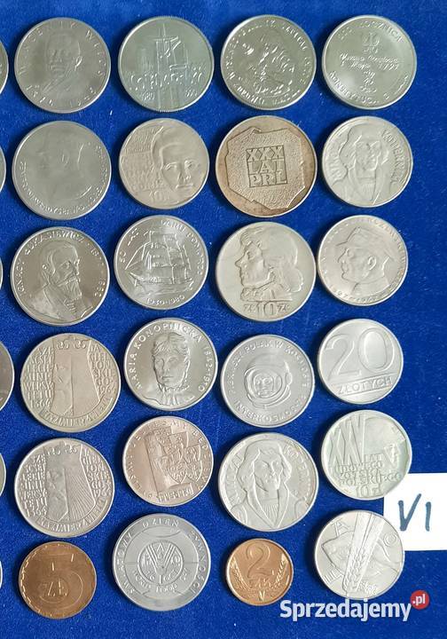 Zestaw VI Monet PRL x42 sztuki Gliwice