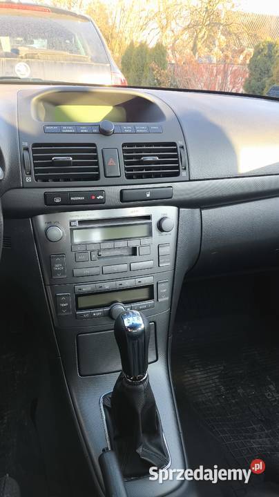 Toyota Avensis 20d4D 116 dużym serwisie centralny zamek Motoryzacja