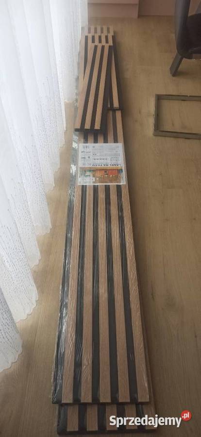 Lamele ścienne na filcu