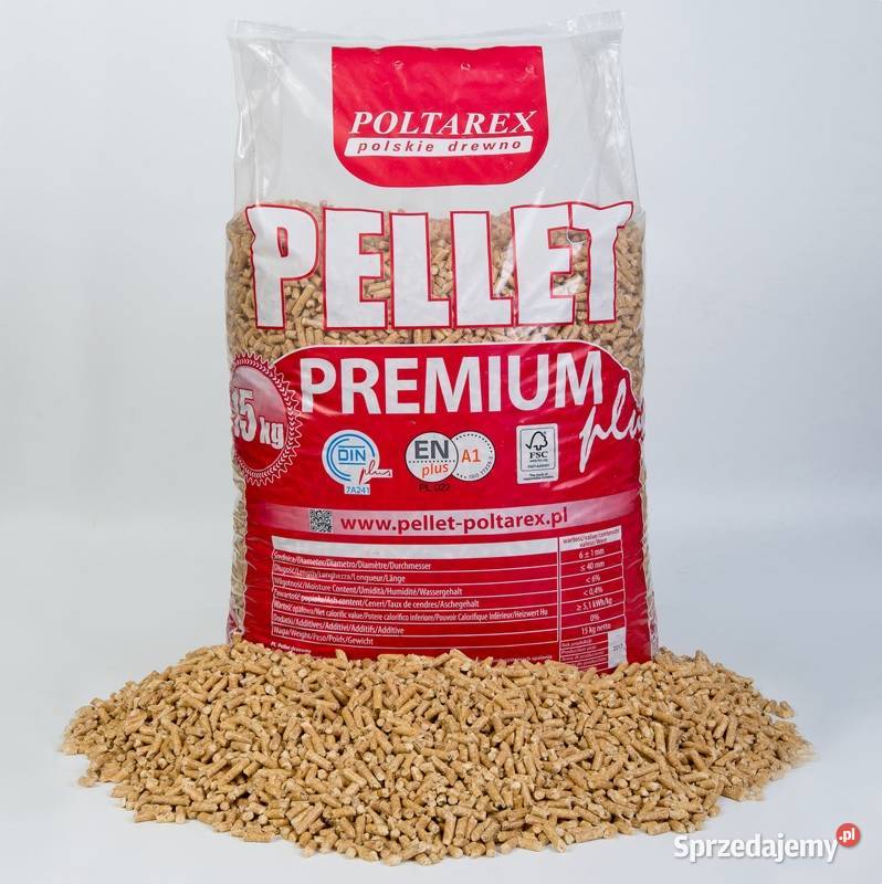 Pellet drzewny Premium Plus firmy Poltarex Raty Brzeźnica sprzedam