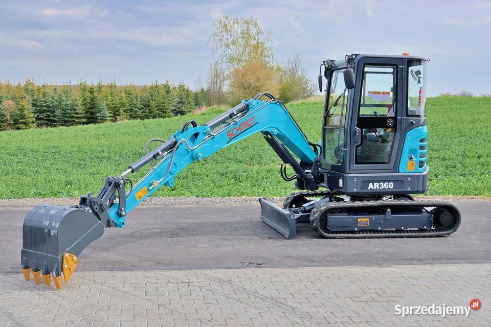 Minikoparka 38t SCHMIDT AR360 Kubota D1703 Klima