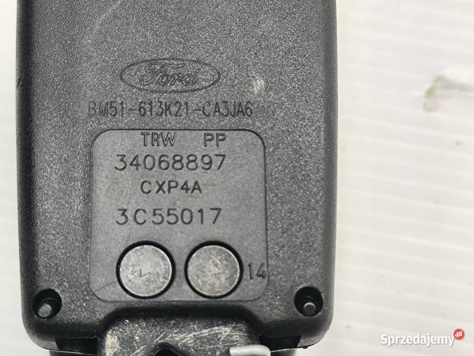 ZAPINKA KLAMRA PASA TYŁ ŚRODEK FORD FOCUS MK3 wielkopolskie sprzedam