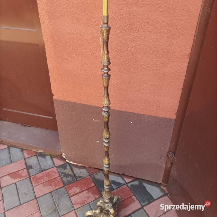 Lampa mosiężna 150 wysoka Nowy Tomyśl