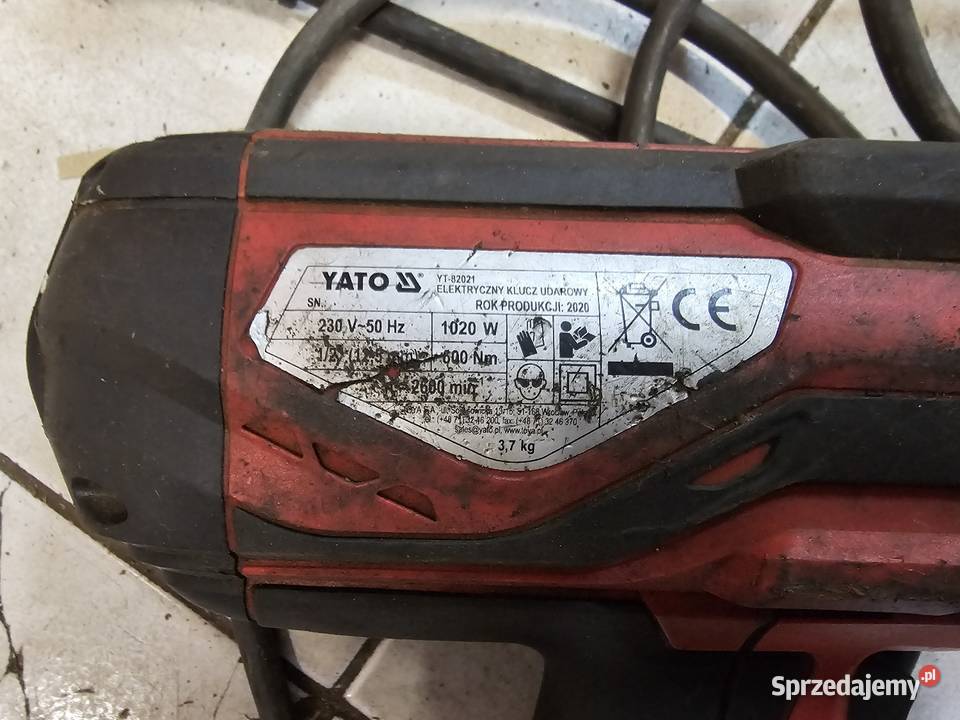Klucz pneumatyczny Yato 1020 w klucz udarowy