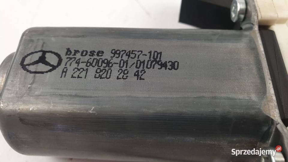 SILNICZEK SZYBY PP A2218202842 MERCEDES W221 osobowe sprzedam