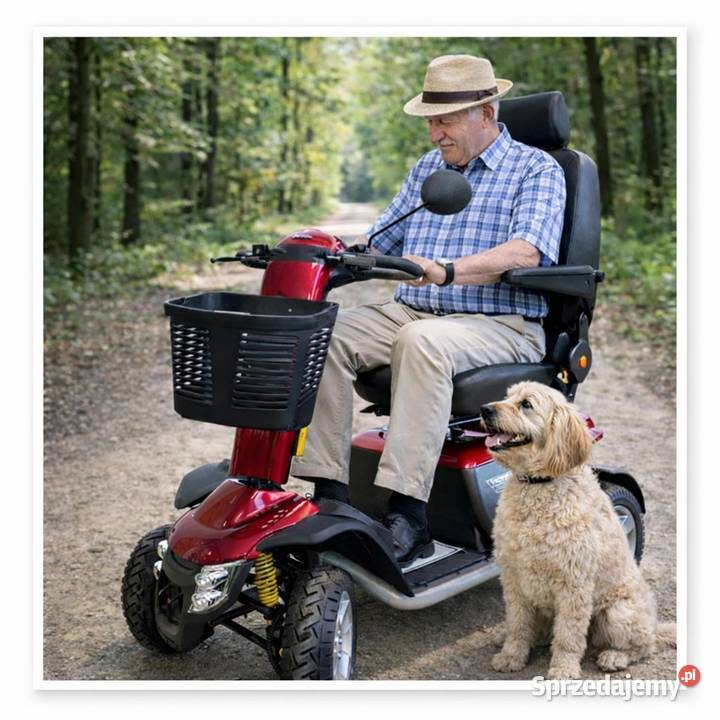 Skuter inwalidzki 4kołowy PRIDE XL super mocny Tarnowskie Góry