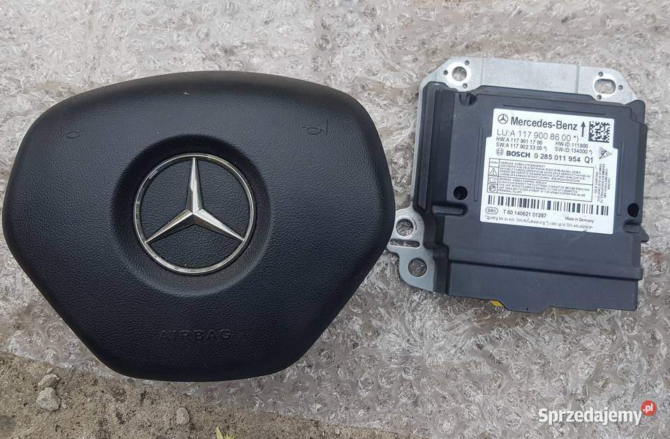 PODUSZKI AIRBAG KONSOLA DESKA MERCEDES CLA W117 Radom sprzedam
