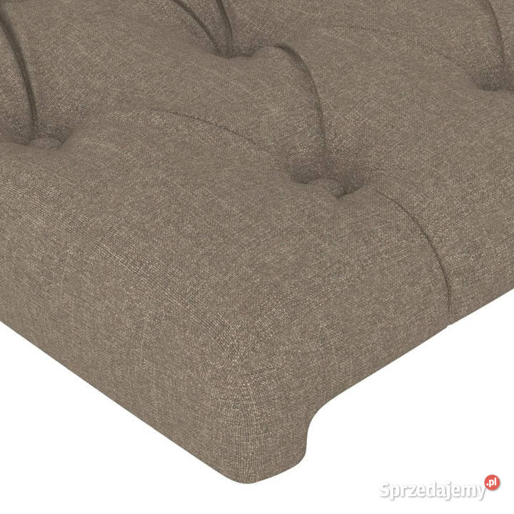Zagłówek do łóżka z LED taupe 103x16x7888 Warszawa sprzedam