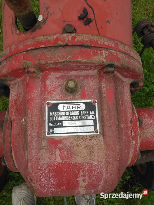 Przetrząsarka FAHR nieuszkodzony