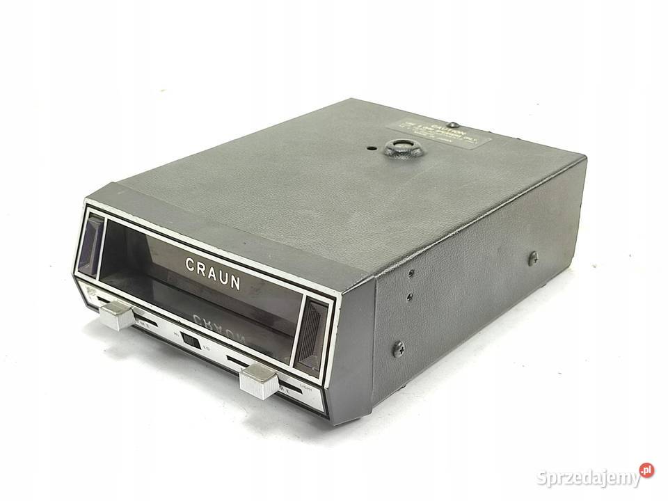 RADIO ODTWARZACZ KASET CRAUN ACME 8 TRACK MINI