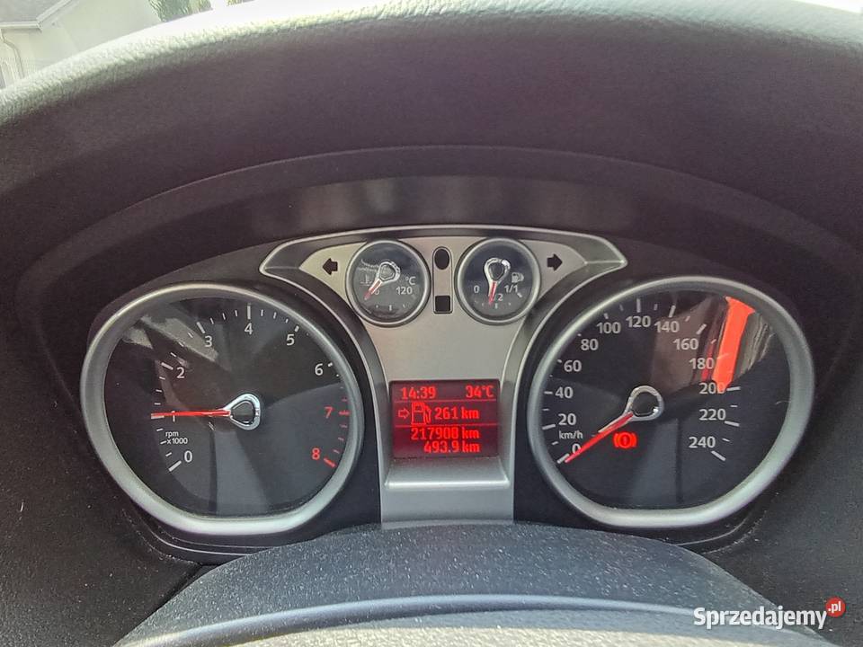 Ford Focus MK2 2008r 16 100 218000 Zadbany elektrochrom. lusterka boczne Dąbrowa Górnicza