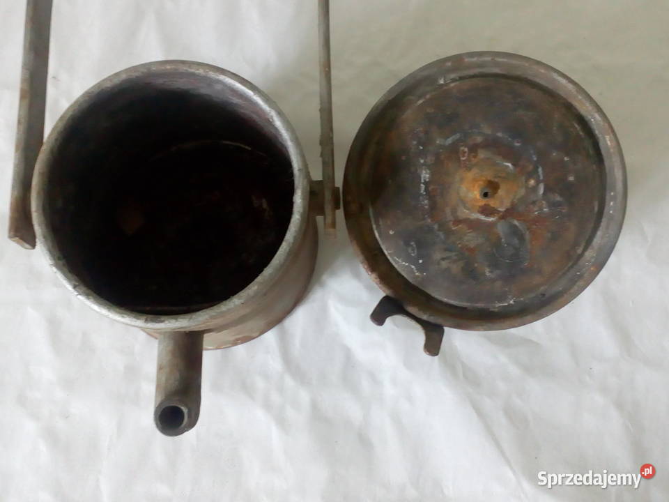 Górnicza stara lampa karbidowa Rzeszów