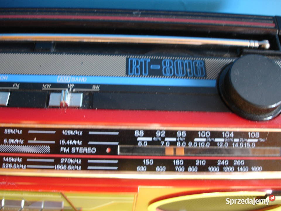 Radiomagnetofon TOSHIBA RT8016 Pozostałe