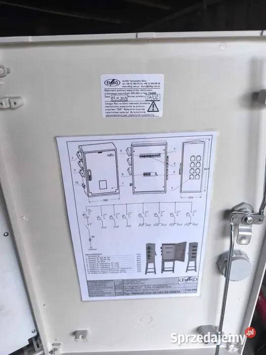rozdzielnia budowlana skrzynka elektryczna Raków