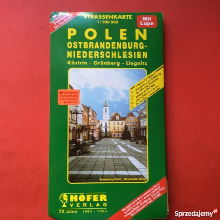 900 Sześć Map Polski Szczecin