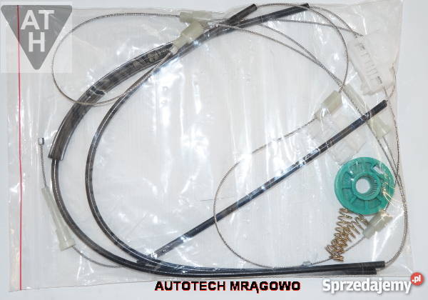 Podnośnik szyby AUDI A4 B6 przód zestaw warmińsko-mazurskie