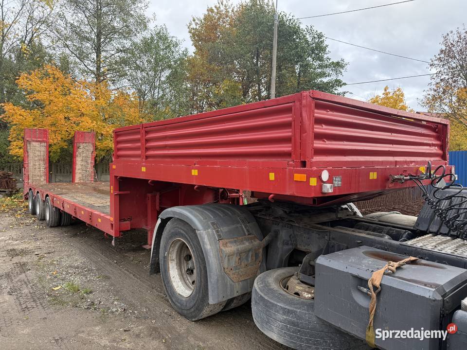 naczepa niskopodwoziowa nisko podwozie Złoczew