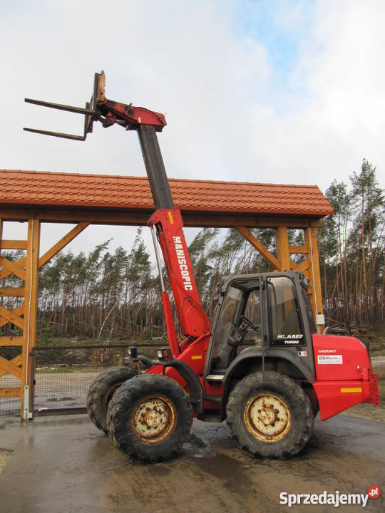 Manitou MLA 627628 Ładowarka teleskopowa 6m 27t pełny VAT pomorskie Rytel