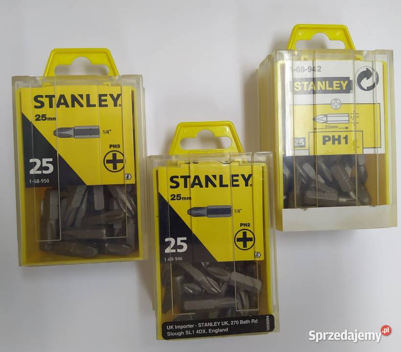 Stanley końcówka BIT PH 1 2 3 sprzedam