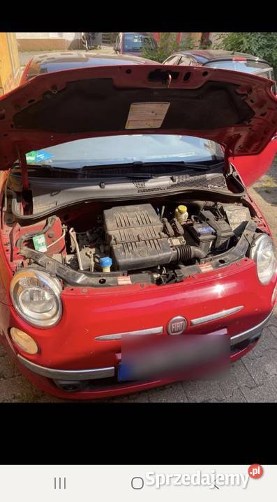 Fiat 500 nieuszkodzony 500 Rycerka Górna