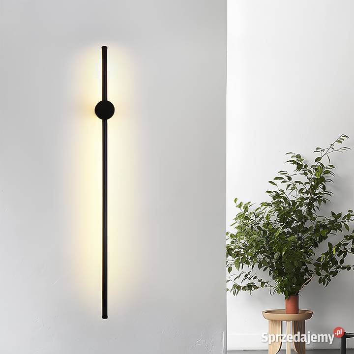 Kinkiet liniowy Polonez 800 80 czarny lampa Warszawa sprzedam