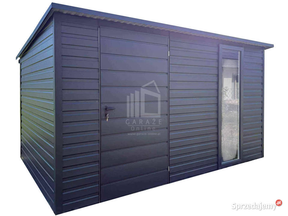 Schowek Domek 35x2m drzwi okno rynna dach ID1044 Tarnów