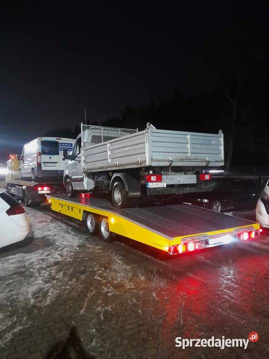 Przyczepa laweta FVG Tijhof Pomoc drogowa TA6500 Miszewko