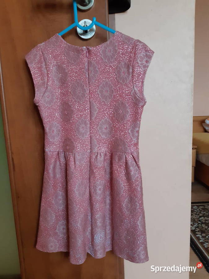 Przepiękna sukienka na chrzciny komunię wesele Jeleśnia
