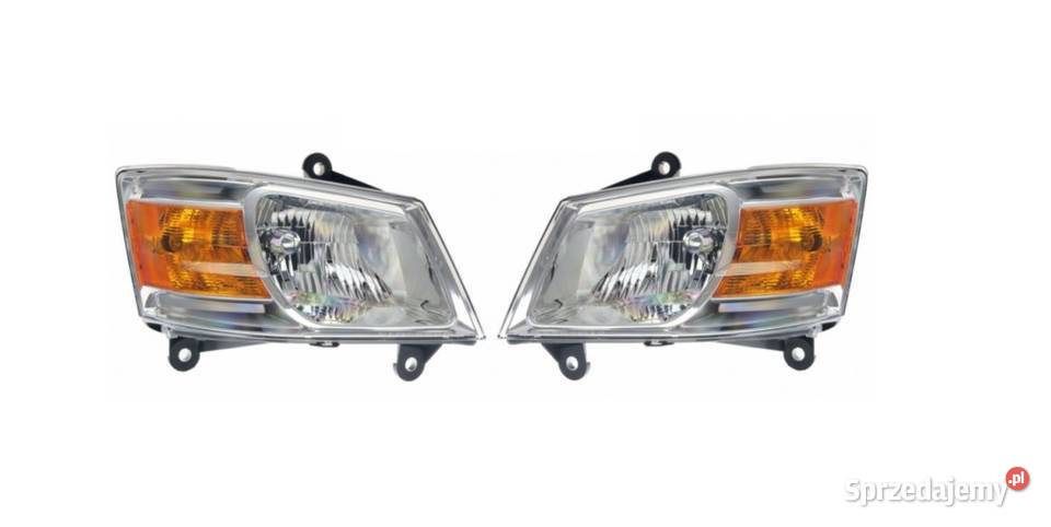 Dodge Grand Caravan 0710 Reflektor przedni lampa osobowe Oświetlenie Łódź
