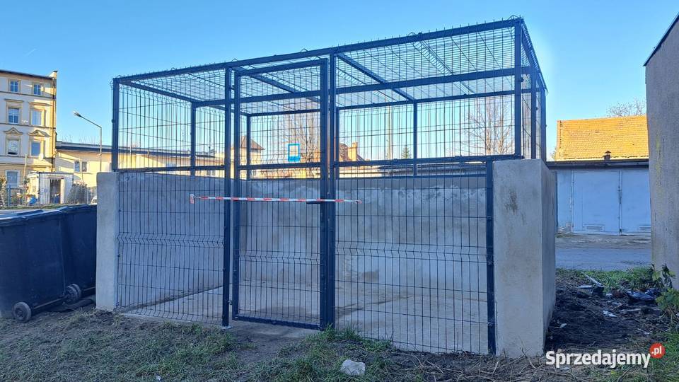 Wiaty śmietnikowe altany zadaszenia dolnośląskie Świdnica