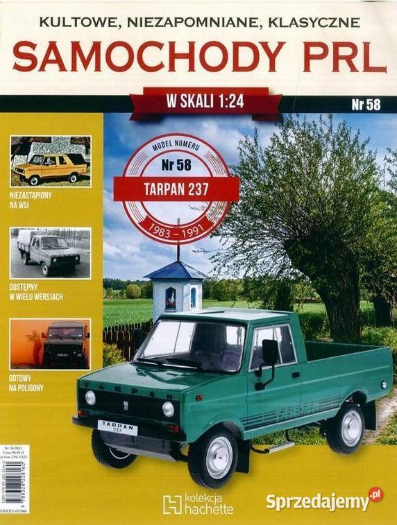 Samochody PRL Hachette Tarpan 58 Ostrowiec Świętokrzyski