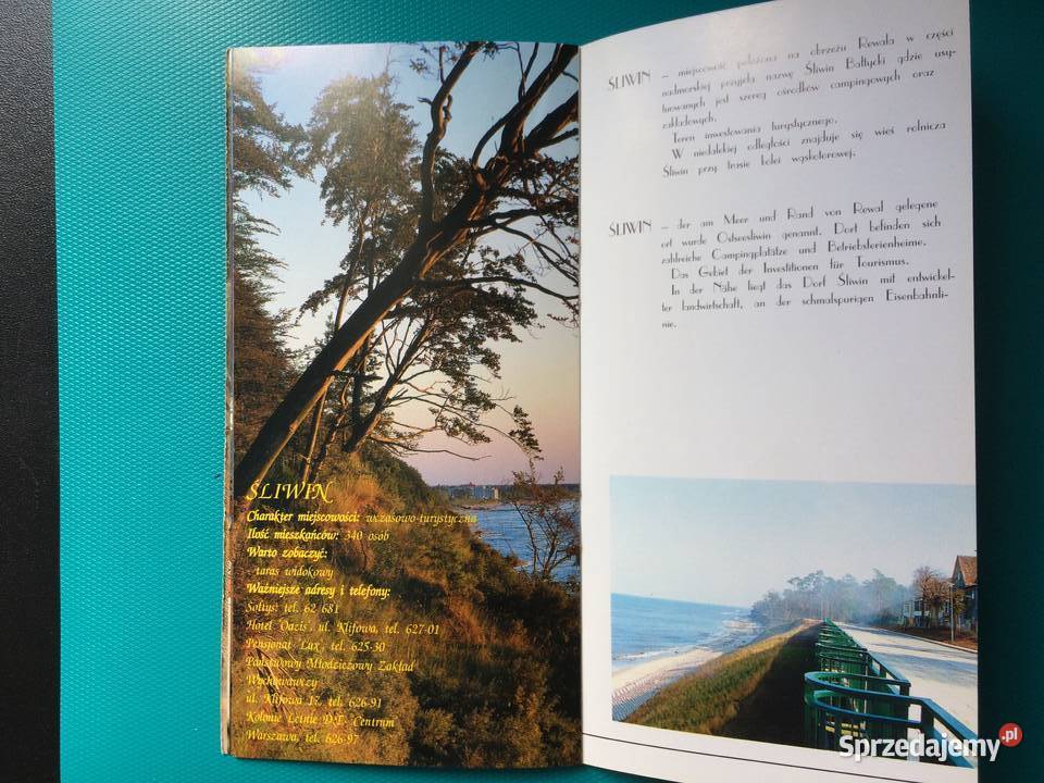 3461 Wybrzeże Rewalskie Przewodnik Gminie Rewal zachodniopomorskie Szczecin