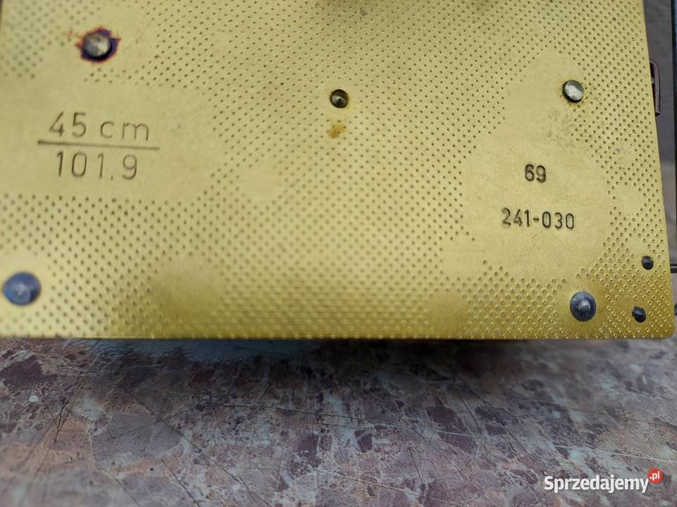 814 Mechanizm starego zegara ściennego Tczew