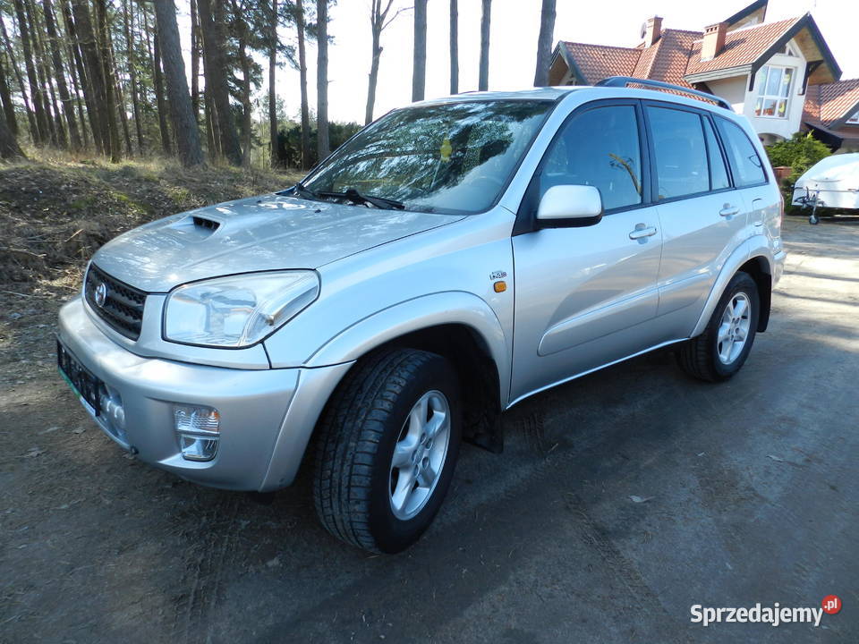 Toyota RAV4 5 drzwi klima hak 4x4 światła przeciwmgielne Olsztyn
