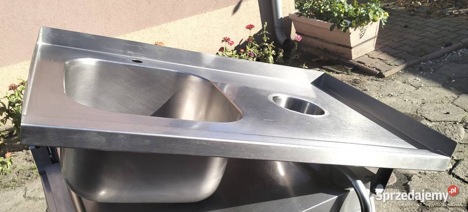 Blat ze zlewem 1komorowym 95x60 Gastronomia Biznes i Przemysł Słupia Kapitulna