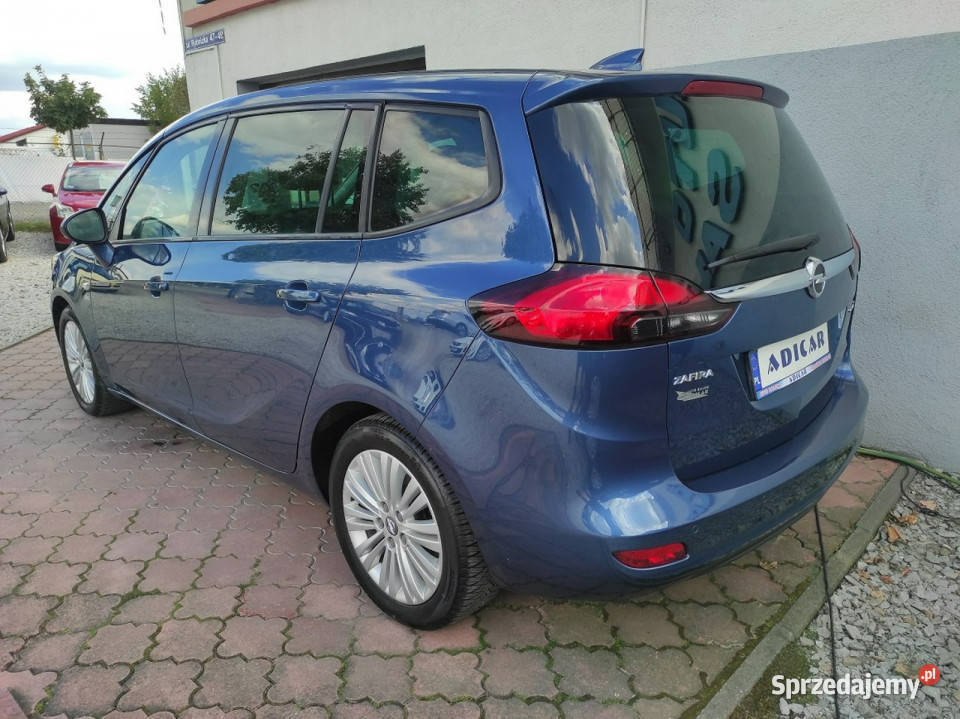 Opel Zafira FL 7os tempomat 6biegów nawigacja przyciemniane szyby Racibórz