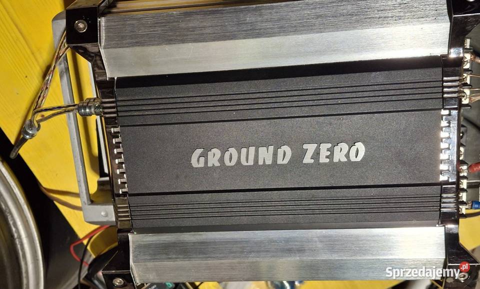Wzmacniacz ground zero dwukanalowy Wzmacniacze Śnietnica