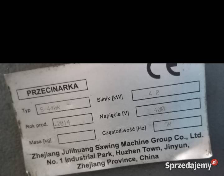 Przecinarka taśmowa Pozostałe Grabów nad Prosną