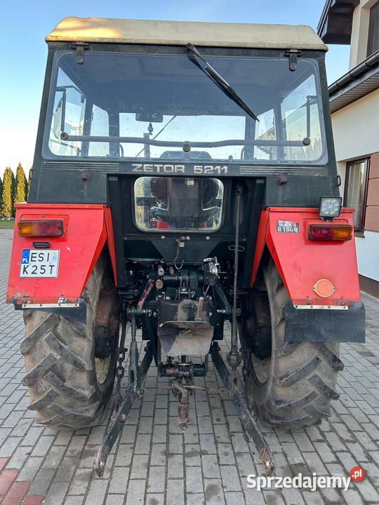 Zetor 5211 sprowadzony z Niemiec Zetor Ciągniki łódzkie Waliszewice