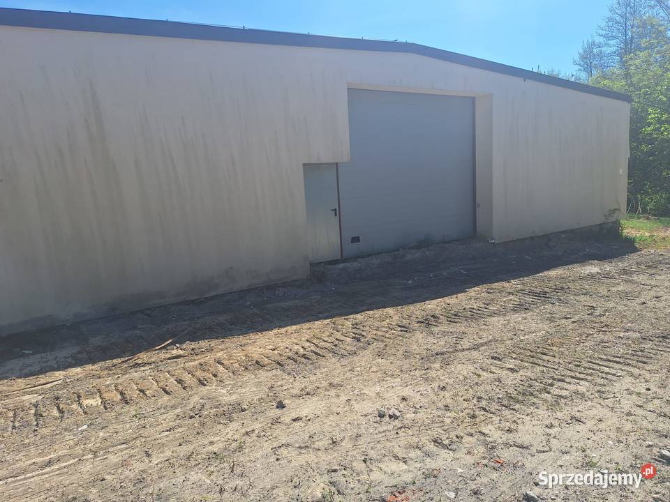 Hala magazyn działka Szydłów
