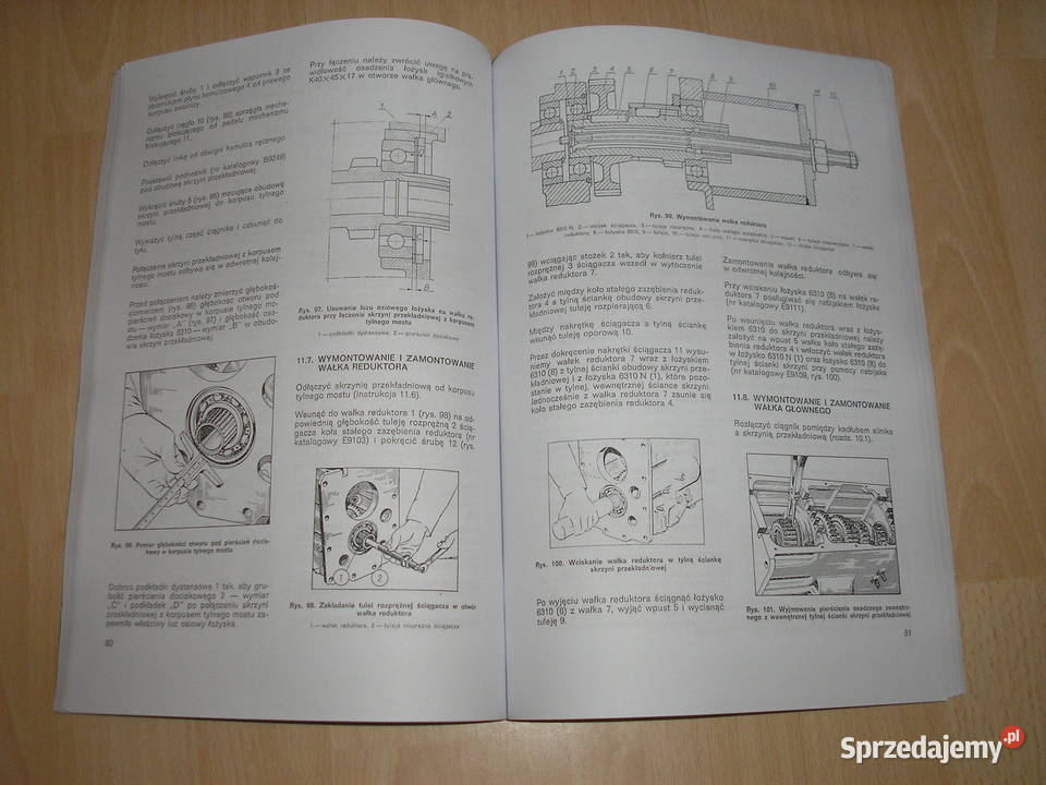 Ursuc c4011 instrukcja napraw redruk Pozostałe Końskie sprzedam