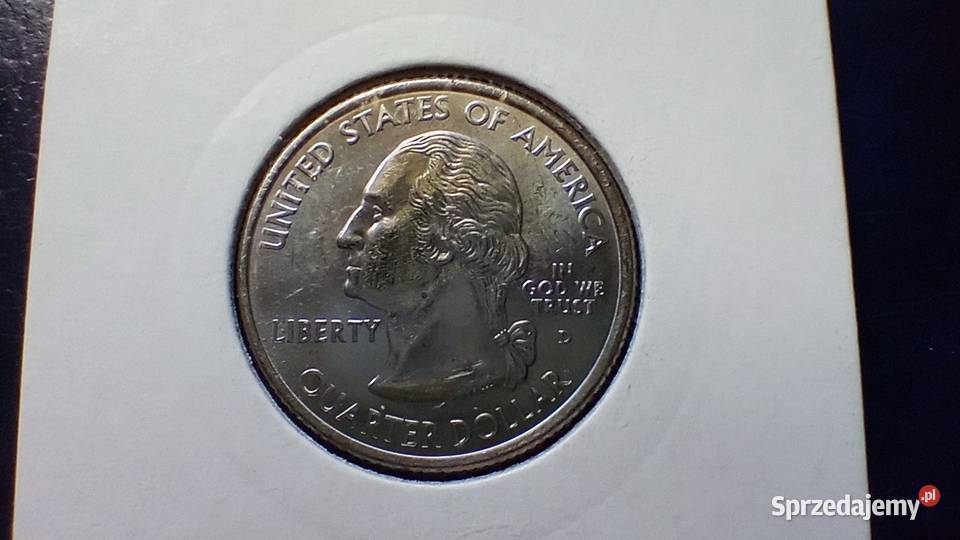 Stare monety 14 dolar 2003 Illinois USA hologram